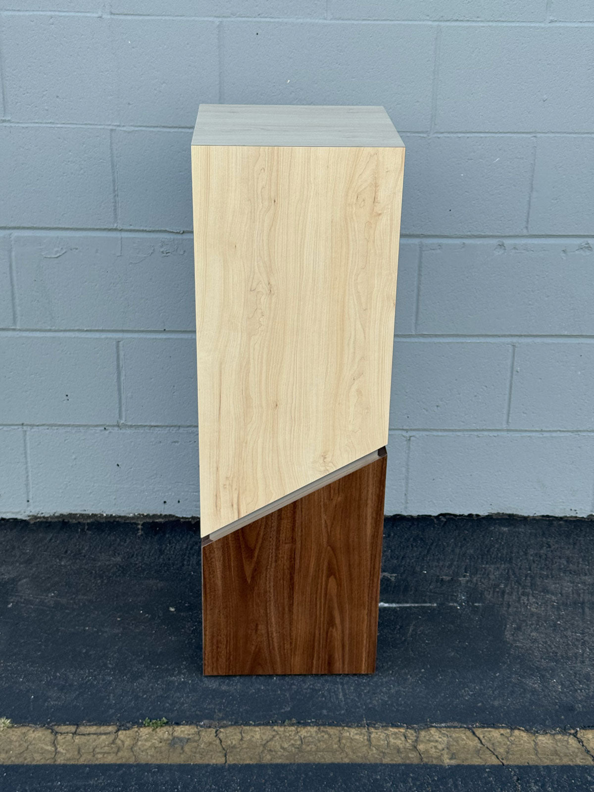 Cube Display Pedestal 12"x12"x36"
