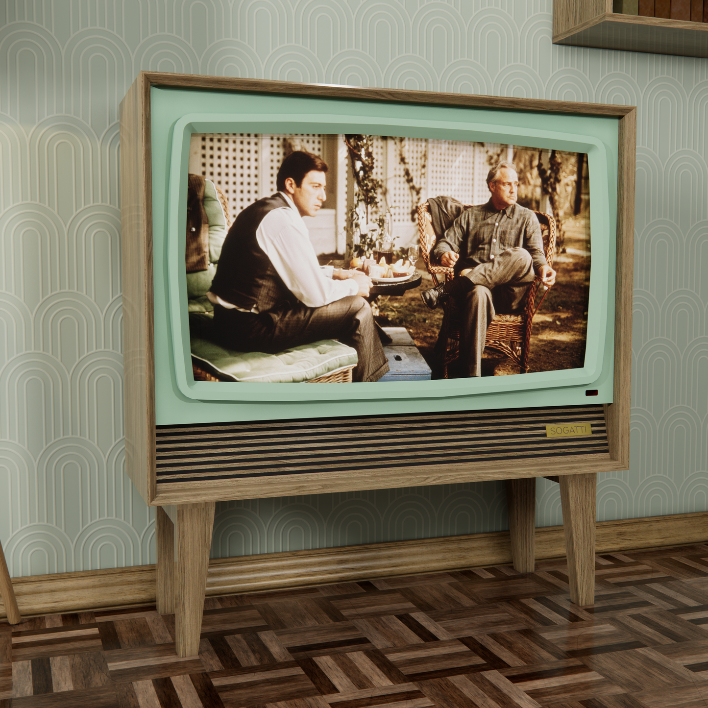 Handmade Retro-Inspired Smart Display