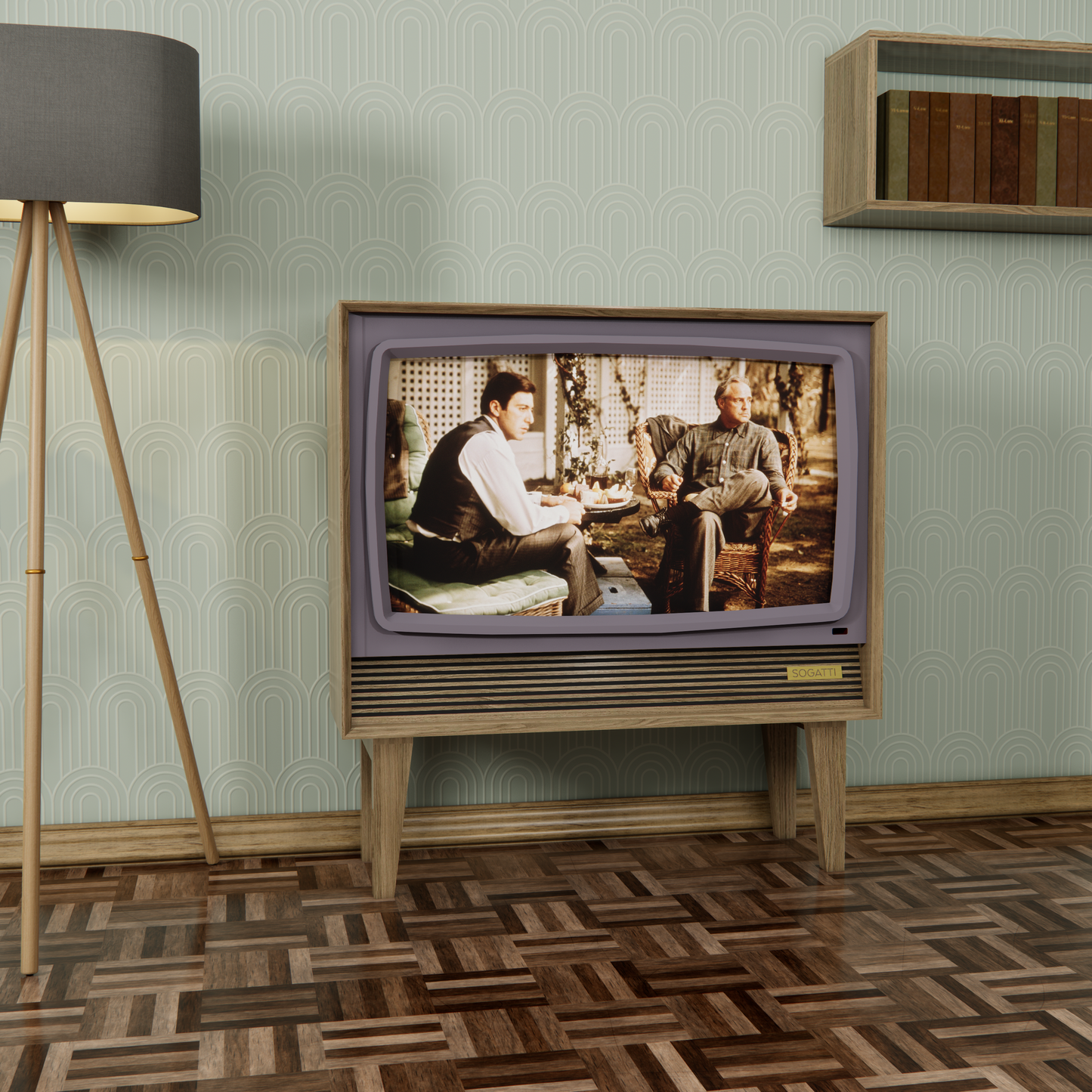 Handmade Retro-Inspired Smart Display