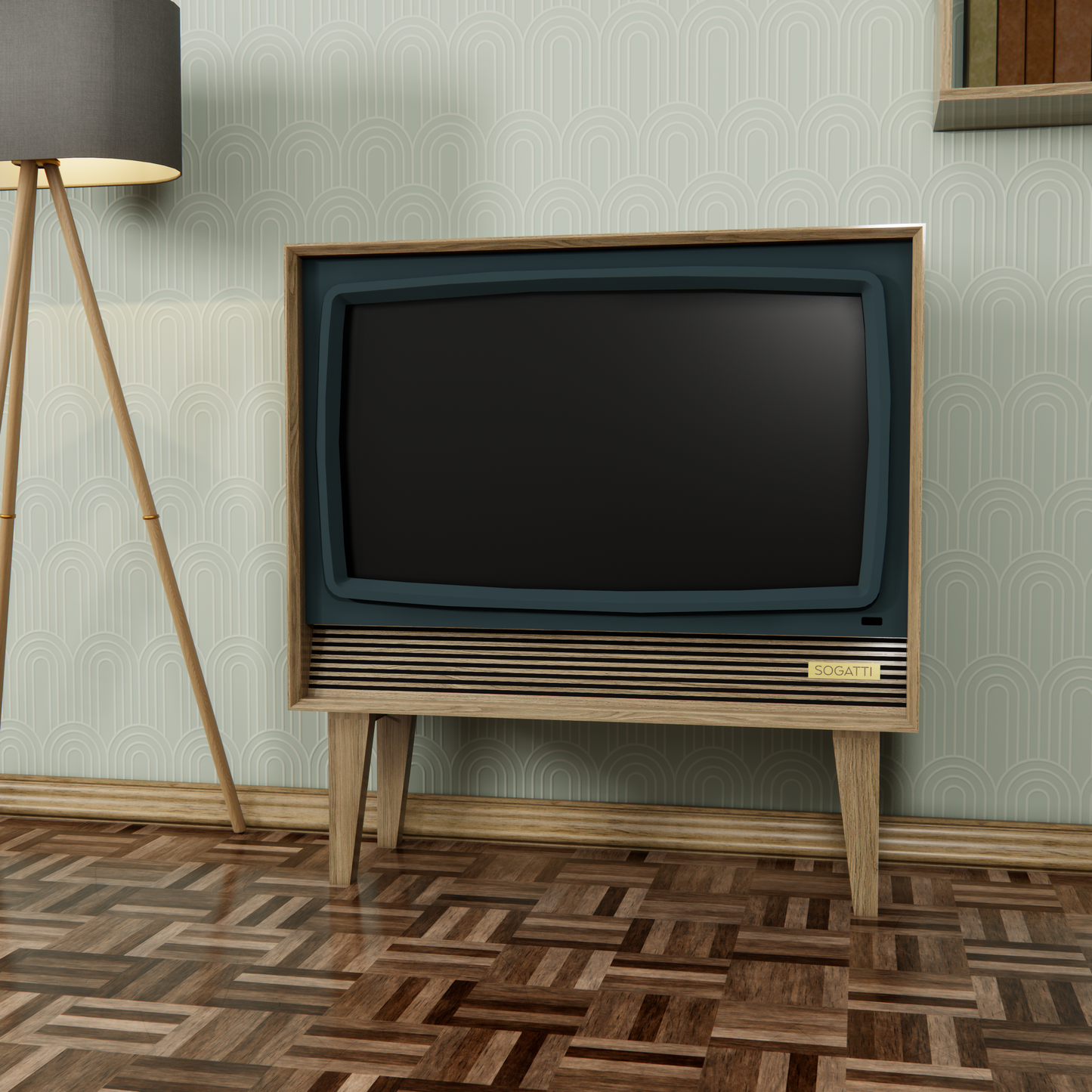 Handmade Retro-Inspired Smart Display