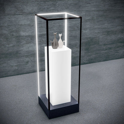 LED Cube Display Pedestal