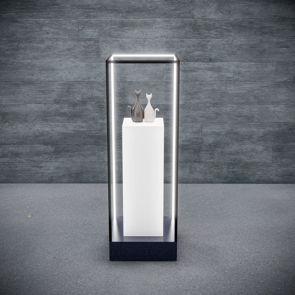LED Cube Display Pedestal