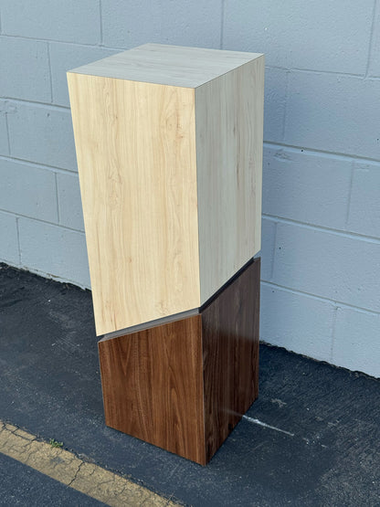 Cube Display Pedestal 12"x12"x36"