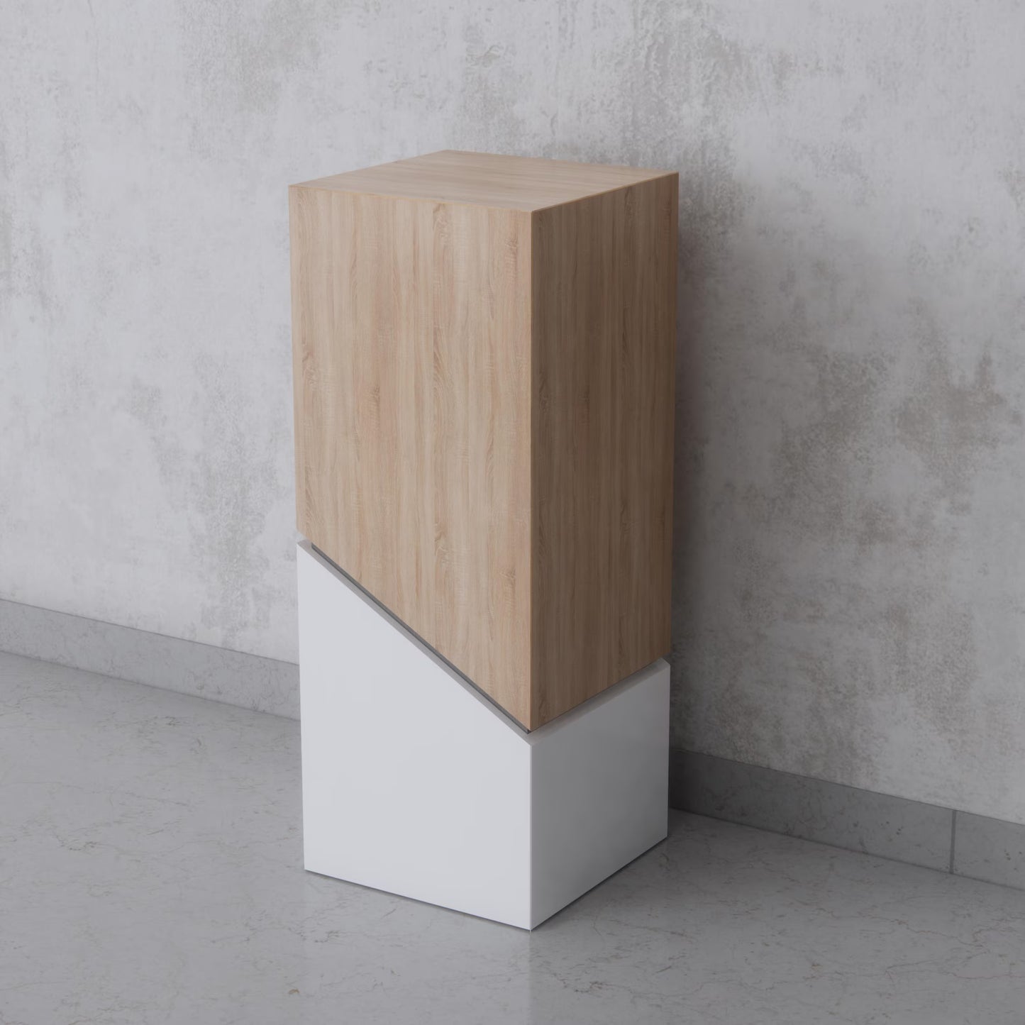 Cube Display Pedestal 12"x12"x36"