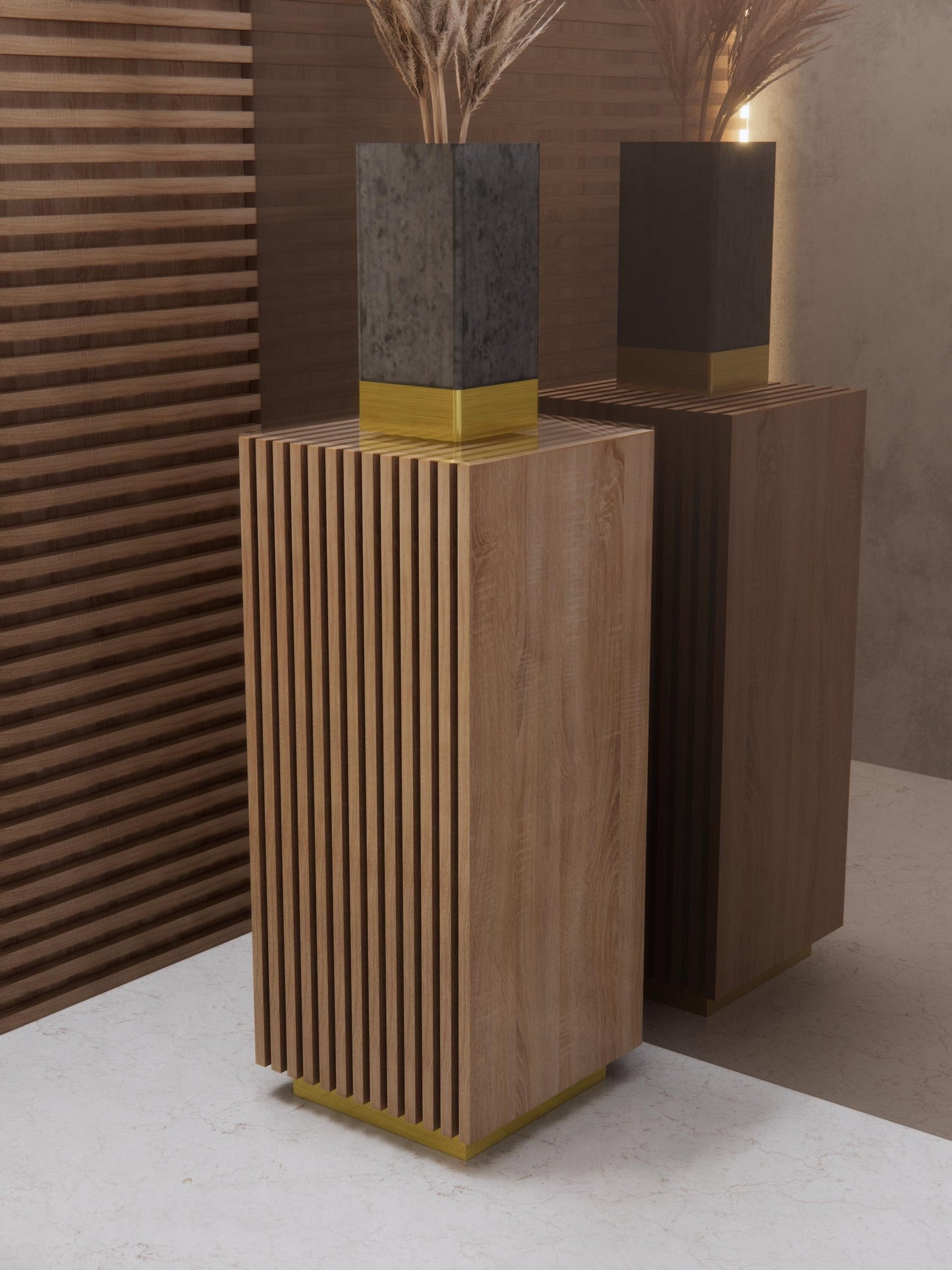 Cube Pedestal 16"x16"x36"H